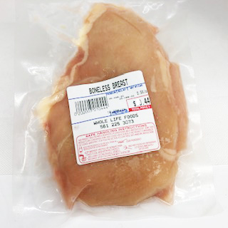Pastured Boneless Skinless Chicken Breast 9 ave 6 oz piece